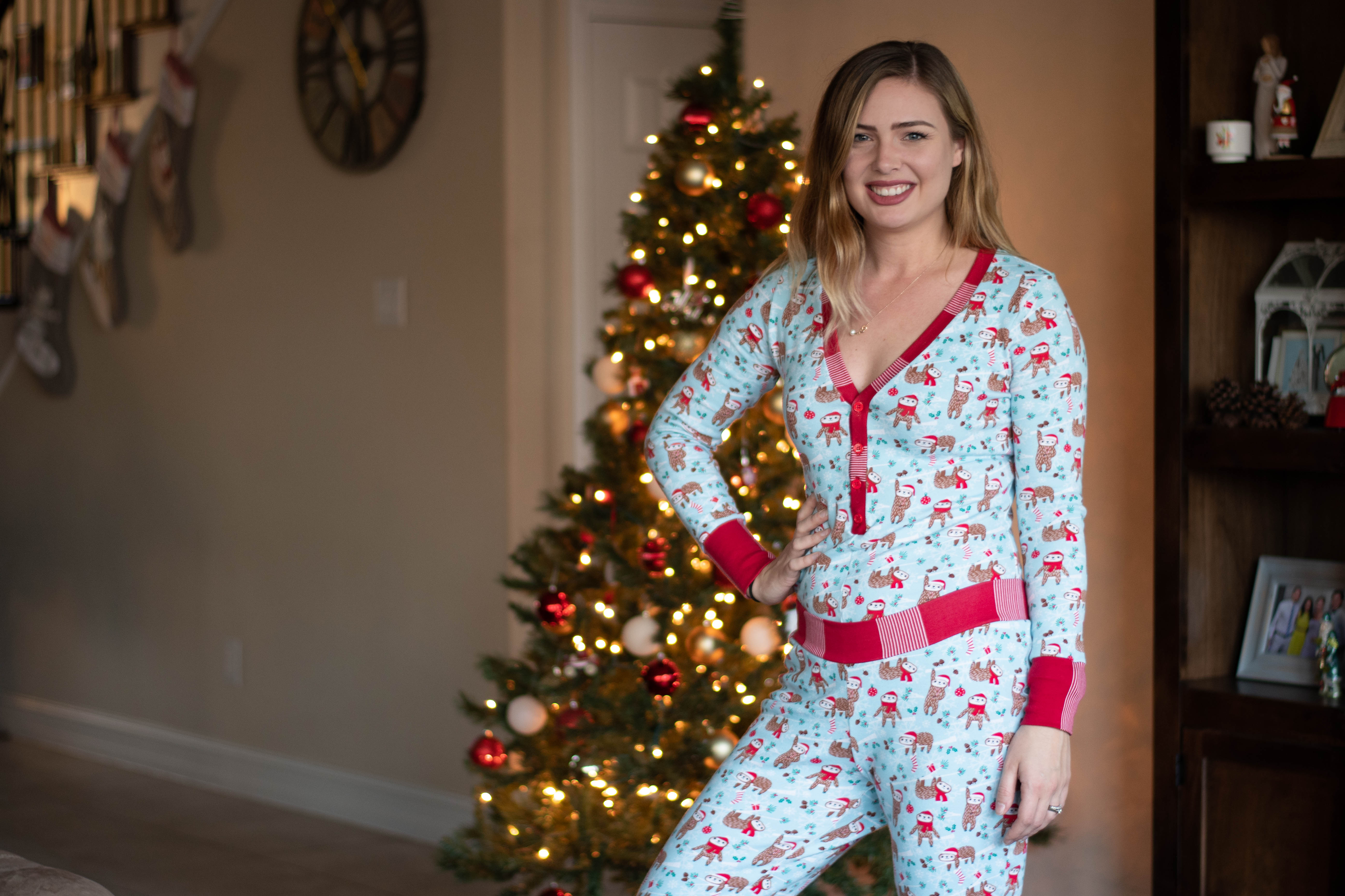 sewing Christmas pajamas