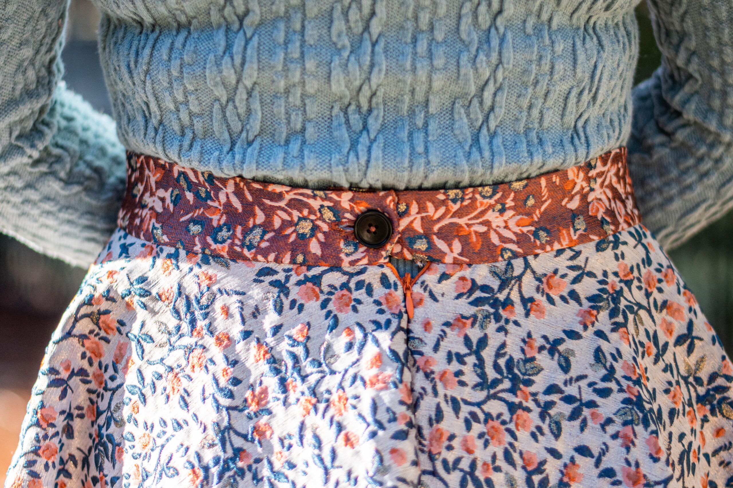 sewing the Fibre Mood Claudie skirt